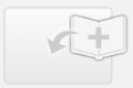 the add book icon showing an open book with a plus sign