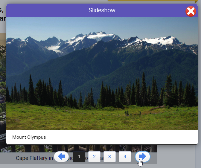 example of a slideshow