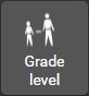 Grade Level filter button for older students and teachers