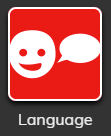 Language filter button for younger students