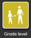 Grade Level filter button for younger students