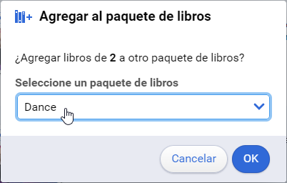 Agregar al paquete