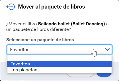 Mover al Paquete