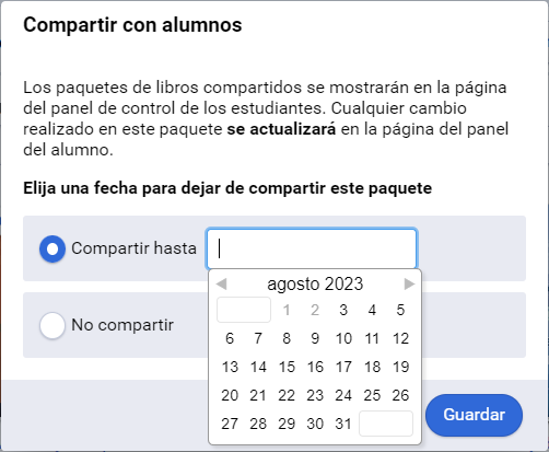 Compartir hasta
