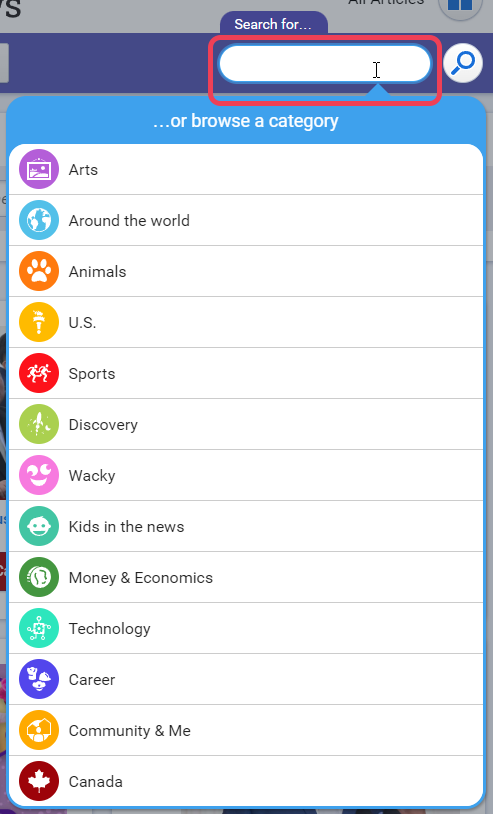 news search