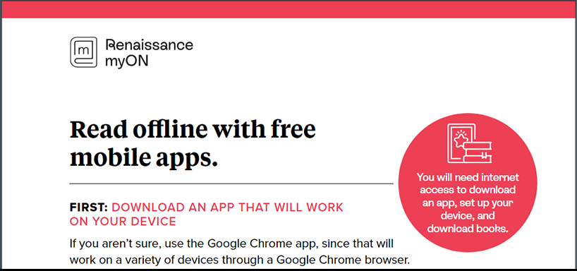 Read Offline with Free Mobile Apps (English)