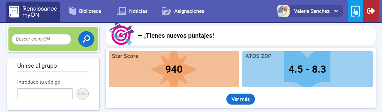 los puntajes
