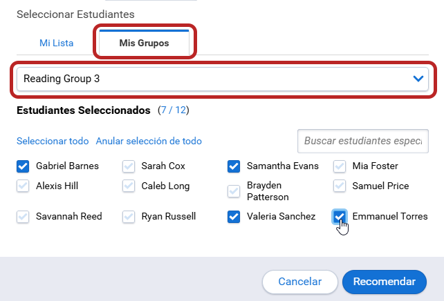 Mis Grupos