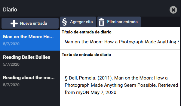 una cita